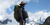 A man wearing a comfortable hiking pack by Aarn Packs in the Mountains