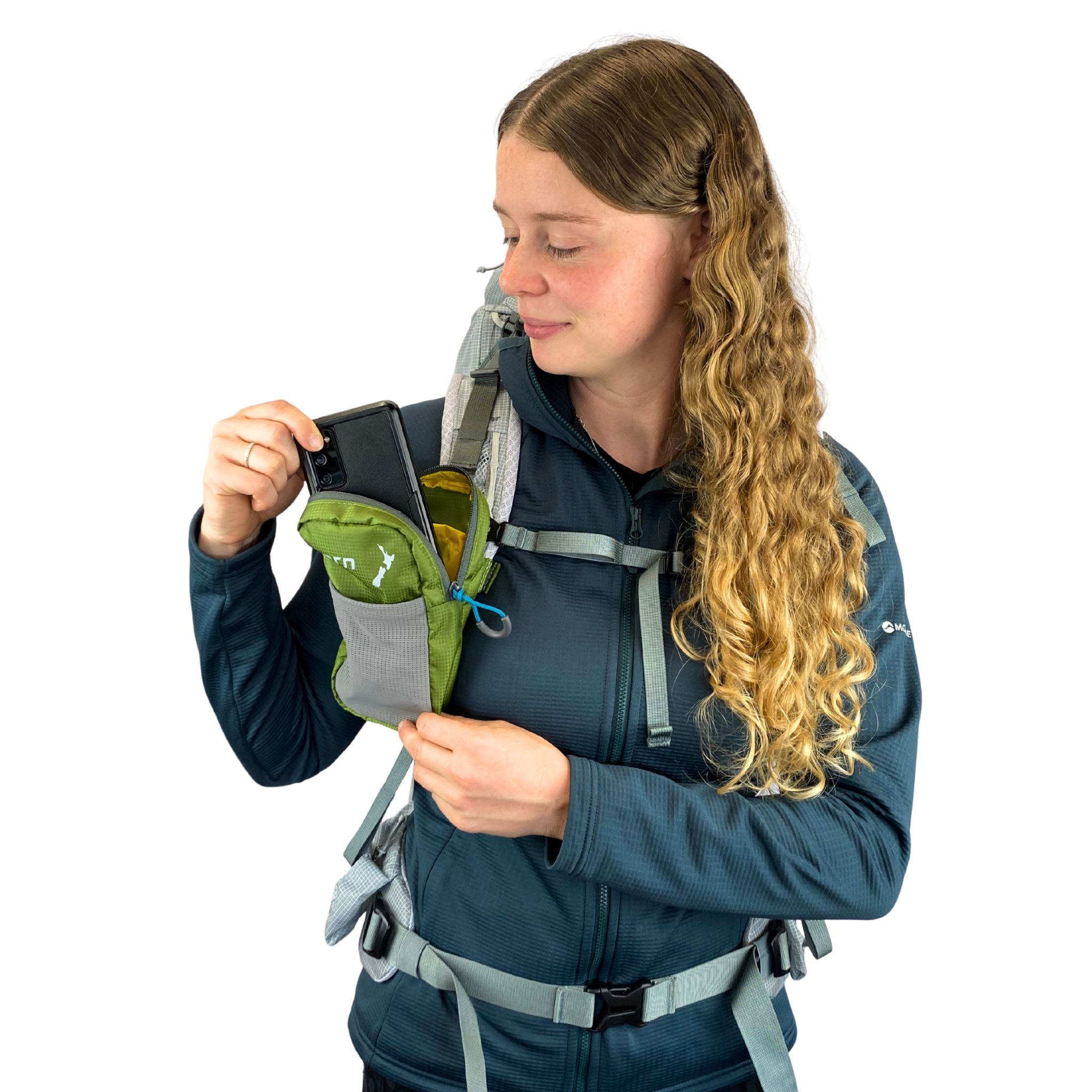 Backpack Accessory Pockets Shoulder Strap Pocket - Lightweight Hiking Backpack Accessory - AarnPacks